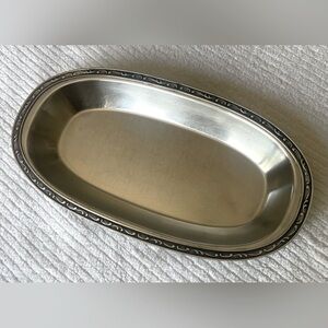Oneida Stainless serving dish